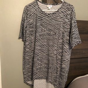 Black and white LuLaRoe Irma!